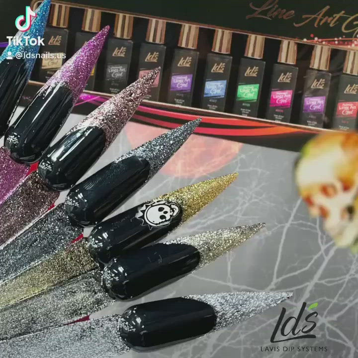 LDS Platinum Gel Polish Nail Art Liner - Purple 06