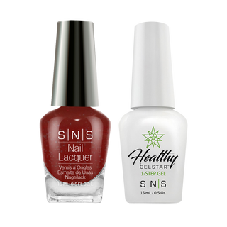  SNS Gel Nail Polish Duo - AC01 Red Colors by SNS sold by DTK Nail Supply