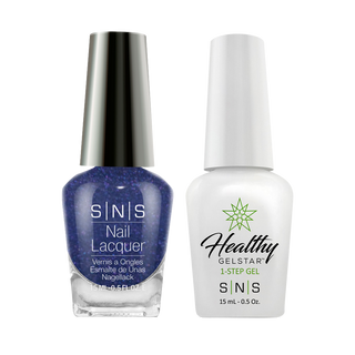  SNS Gel Nail Polish Duo - AC02 Blue Colors by SNS sold by DTK Nail Supply