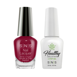  SNS Gel Nail Polish Duo - AC24 Red Colors by SNS sold by DTK Nail Supply