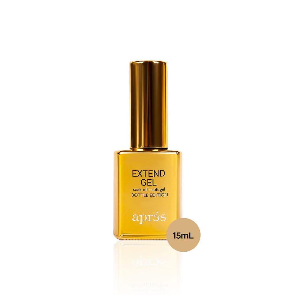 APRES - Extend Gel in Gold Bottle Edition 15 ml - DTK Nail Supply