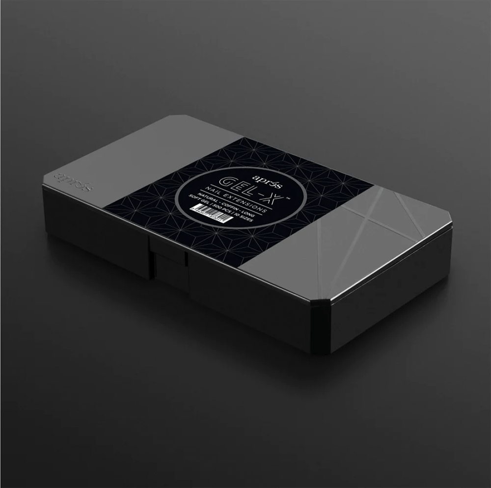 APRES - Gel - X™ Natural Coffin Long Box of Tips - DTK Nail Supply