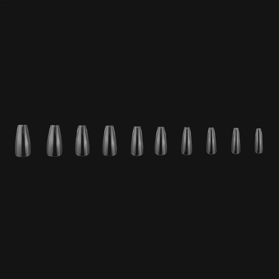 APRES - Gel - X™ Natural Coffin Medium Box of Tips - DTK Nail Supply