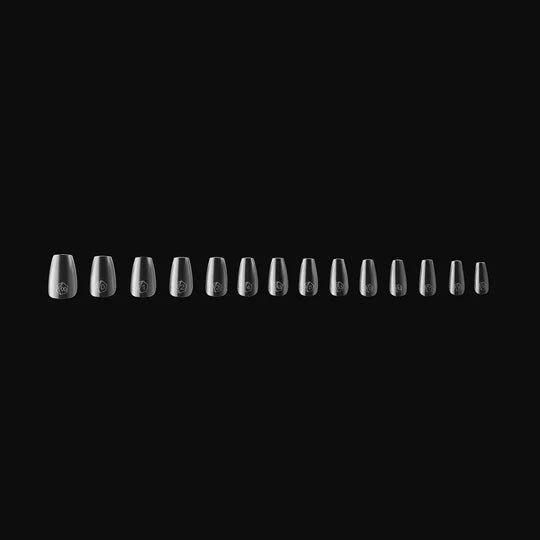 APRES - Gel - X™ Natural Coffin Short Box of Tips - DTK Nail Supply