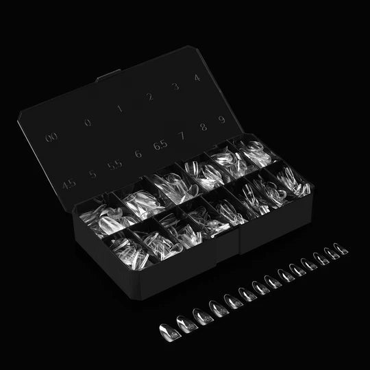 APRES - Gel - X™ Natural Round Medium Box of Tips - DTK Nail Supply