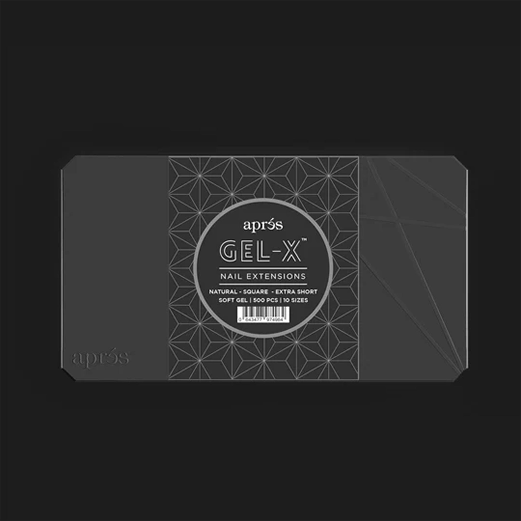 APRES - Gel - X™ Natural Square Extra Short Box Of Tips - DTK Nail Supply