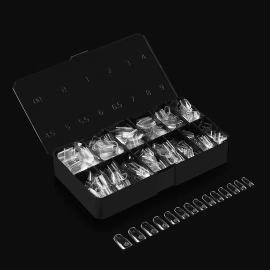APRES - Gel - X™ Natural Square Medium Box of Tips - DTK Nail Supply