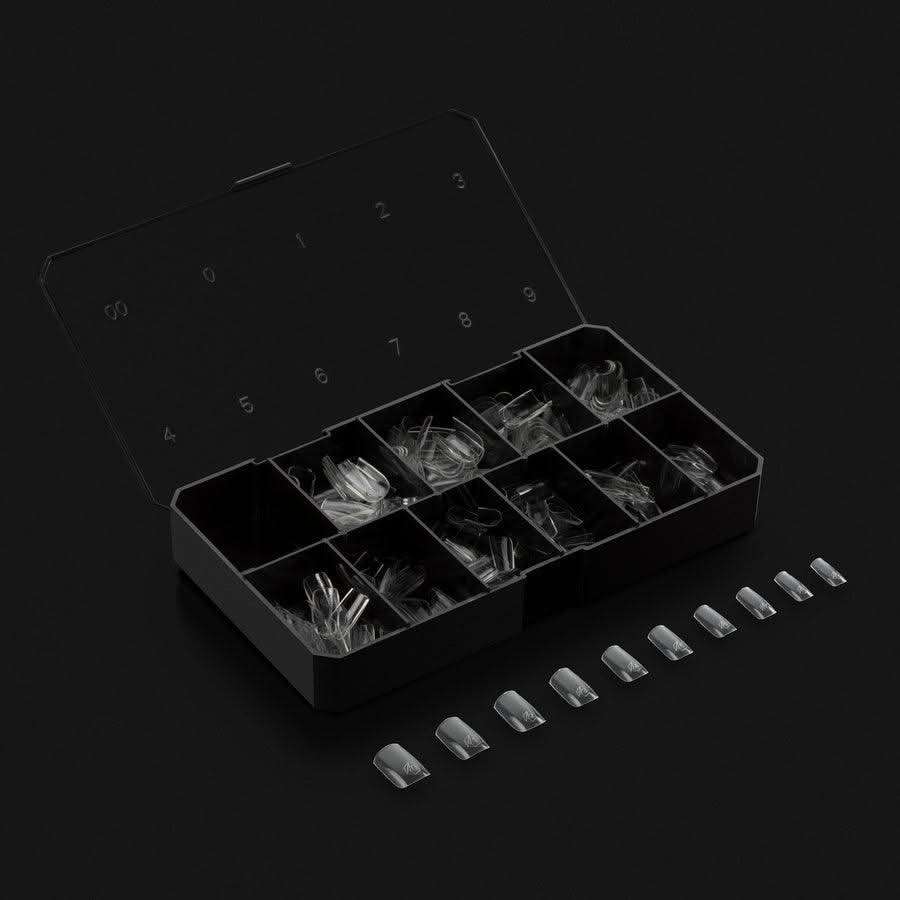 APRES - Gel - X™ Natural Square Short Box of Tips - DTK Nail Supply