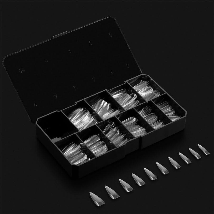 APRES - Gel - X™ Natural Stiletto Long Box of Tips - DTK Nail Supply