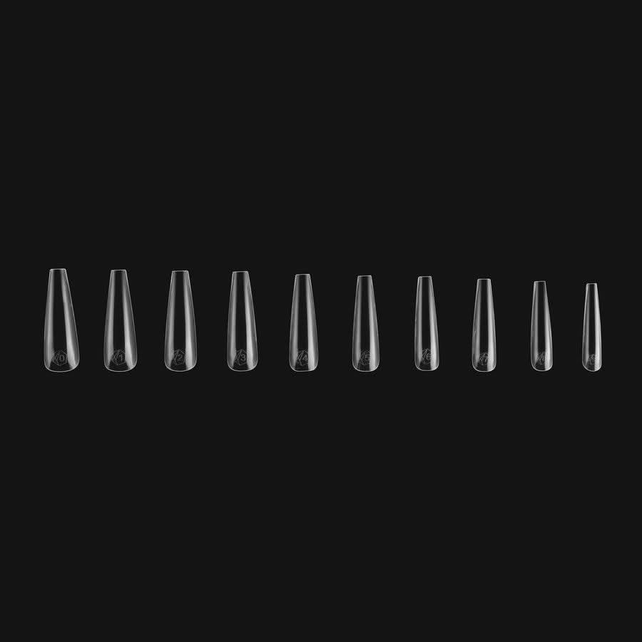 APRES - Gel - X™ Sculpted Coffin Extra Long Box of Tips - DTK Nail Supply