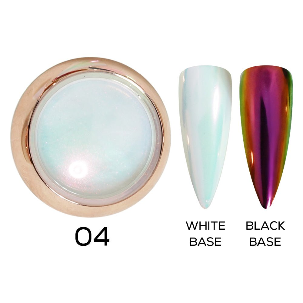 Aurora Chrome Nail Powder - 04 - DTK Nail Supply