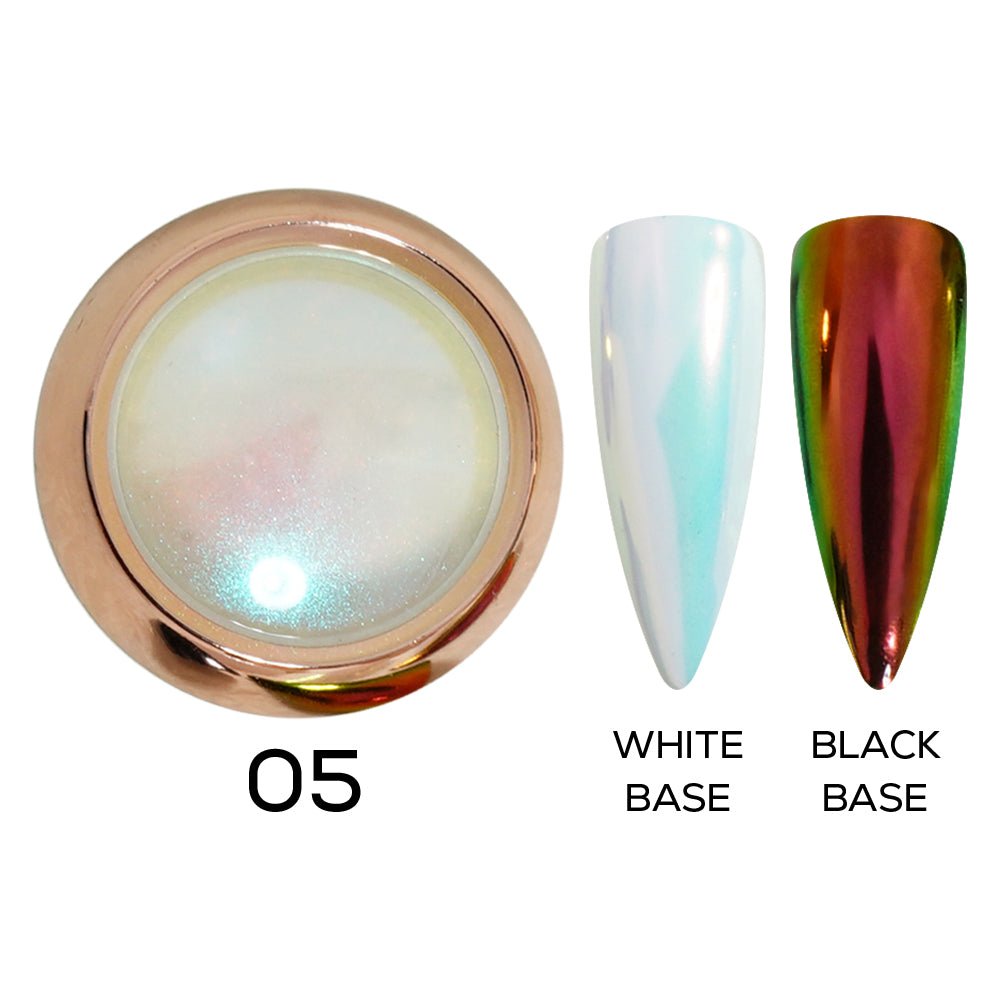 Aurora Chrome Nail Powder - 05 - DTK Nail Supply