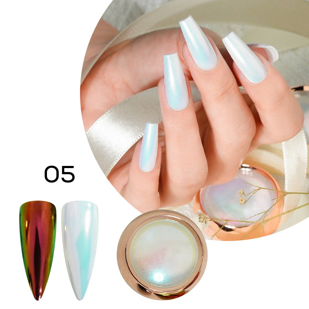 Aurora Chrome Nail Powder - 05 - DTK Nail Supply
