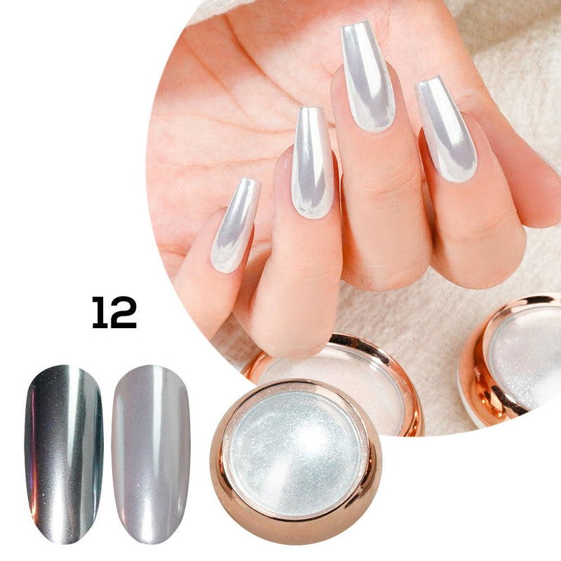 Aurora Galaxy Chrome Nail Powder - 12 - DTK Nail Supply