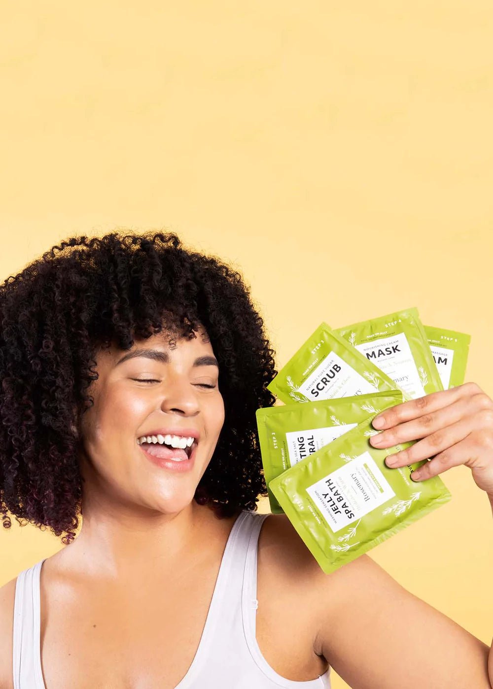 AVRY BEAUTY - 5 Steps Pedicure Kit Total Gel Ohh! Box of 50 - Rosemary - DTK Nail Supply