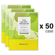 AVRY BEAUTY - 5 Steps Pedicure Kit Total Gel Ohh! Box of 50 - Rosemary - DTK Nail Supply