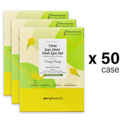 AVRY BEAUTY - 5 Steps Pedicure Kit Total Gel Ohh! Box of 50 - Ylang Ylang - DTK Nail Supply