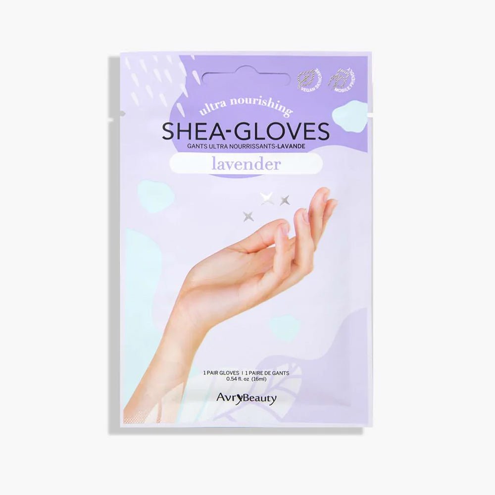 AVRY BEAUTY - Box of 25 Shea Glove - Lavender - DTK Nail Supply