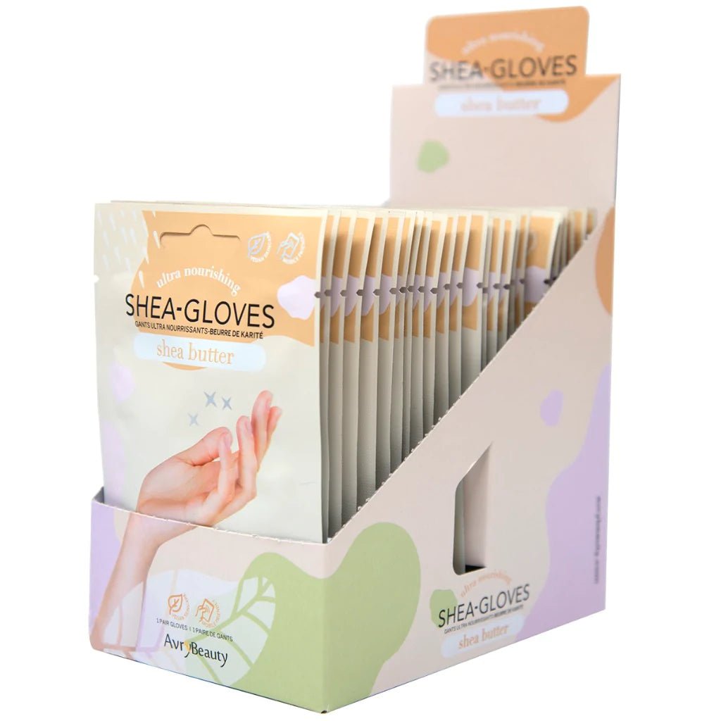 AVRY BEAUTY - Box of 25 Shea Glove - Shea Butter - DTK Nail Supply