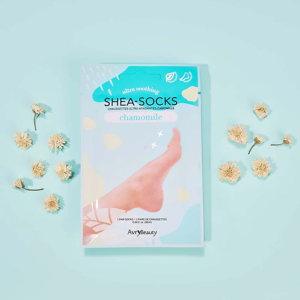 AVRY BEAUTY - Box of 25 Shea Socks - Chamomile - DTK Nail Supply