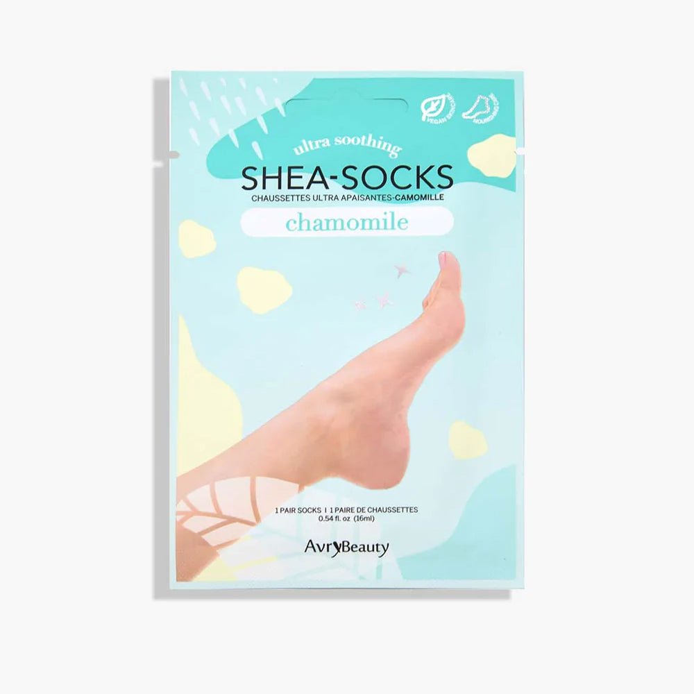 AVRY BEAUTY - Box of 25 Shea Socks - Chamomile - DTK Nail Supply