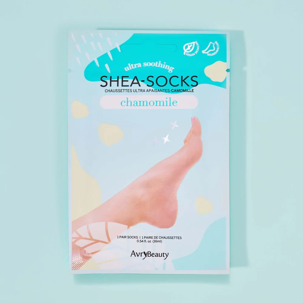 AVRY BEAUTY - Box of 25 Shea Socks - Chamomile - DTK Nail Supply