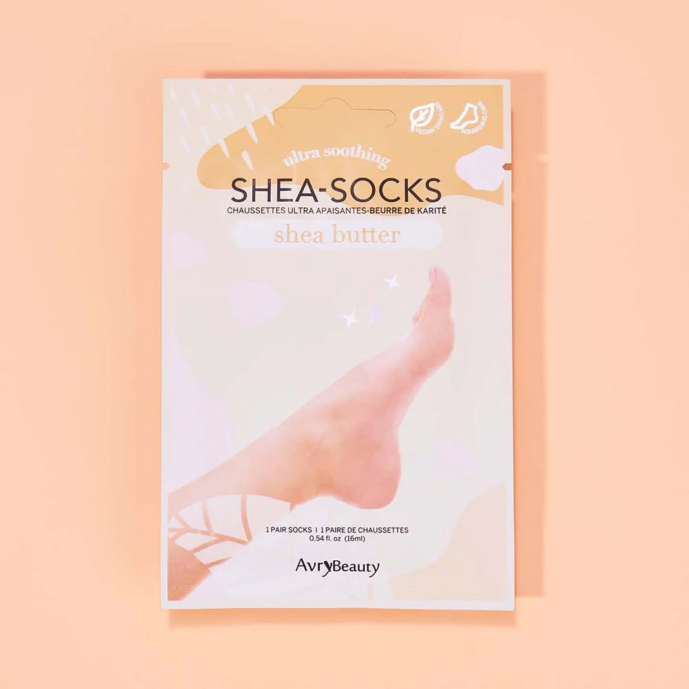 AVRY BEAUTY - Box of 25 Shea Socks - Shea Butter - DTK Nail Supply