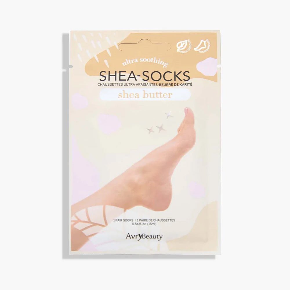 AVRY BEAUTY - Box of 25 Shea Socks - Shea Butter - DTK Nail Supply