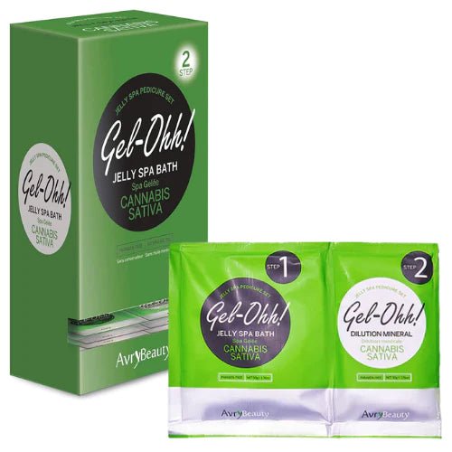 AVRY BEAUTY - CASE OF 30 - Gel - Ohh! Jelly Spa Bath - Cannabis Sativa - DTK Nail Supply