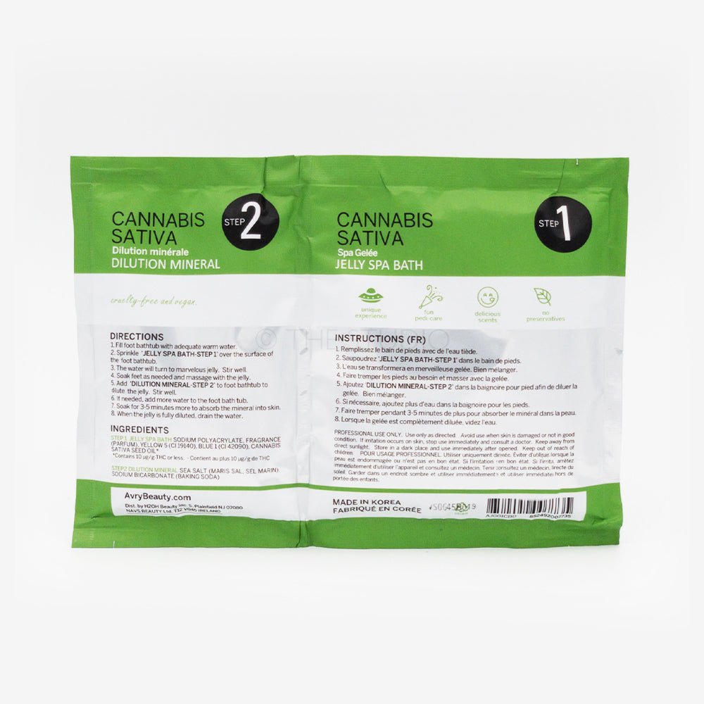 AVRY BEAUTY - CASE OF 30 - Gel - Ohh! Jelly Spa Bath - Cannabis Sativa - DTK Nail Supply
