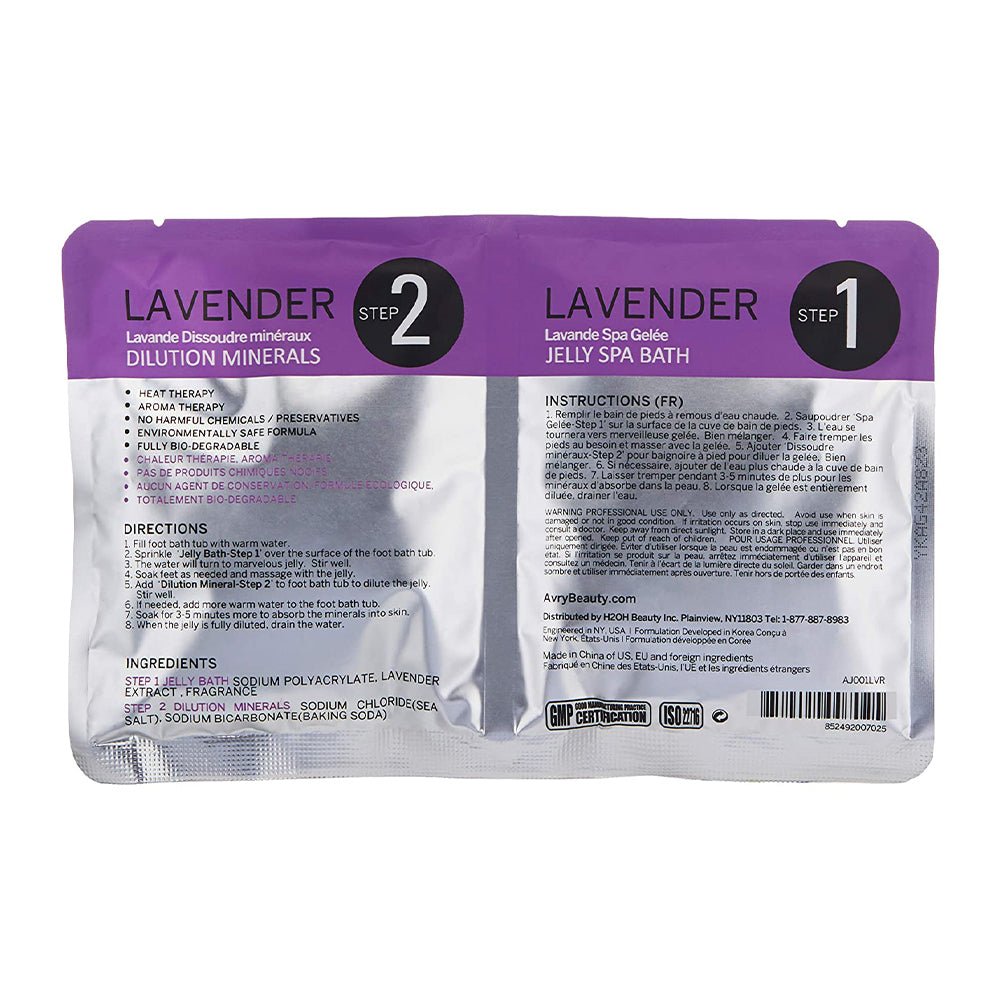 AVRY BEAUTY - CASE OF 30 - Gel - Ohh! Jelly Spa Bath - Lavender - DTK Nail Supply