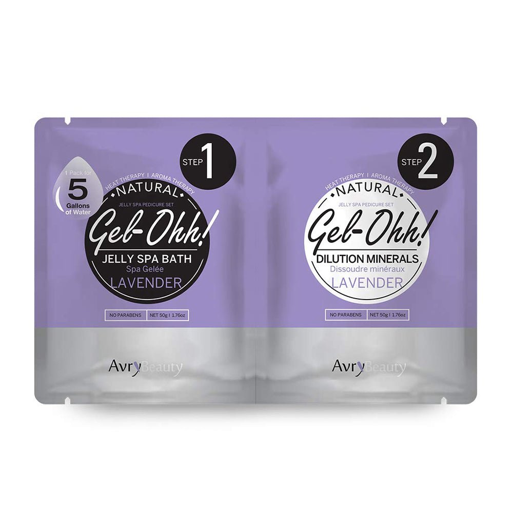 AVRY BEAUTY - CASE OF 30 - Gel - Ohh! Jelly Spa Bath - Lavender - DTK Nail Supply