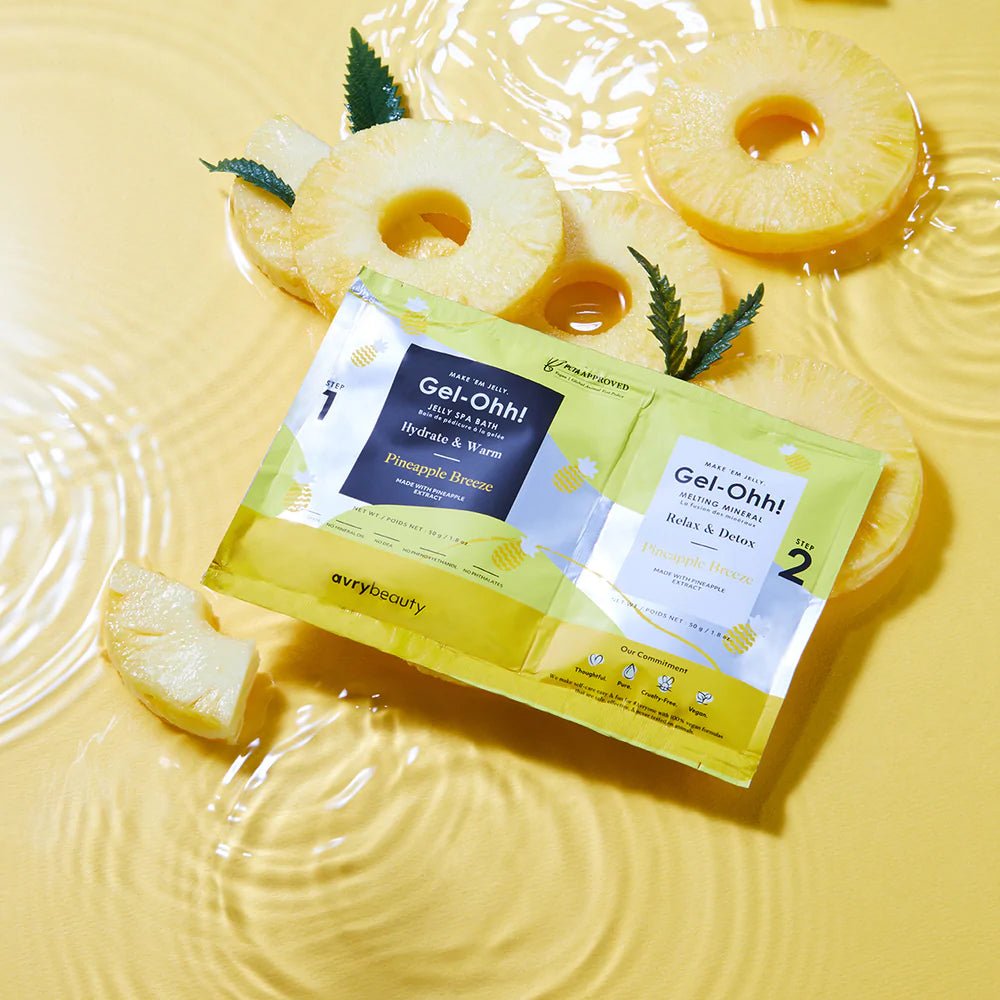 AVRY BEAUTY - CASE OF 30 - Gel - Ohh! Jelly Spa Bath - Pineapple Breeze - DTK Nail Supply