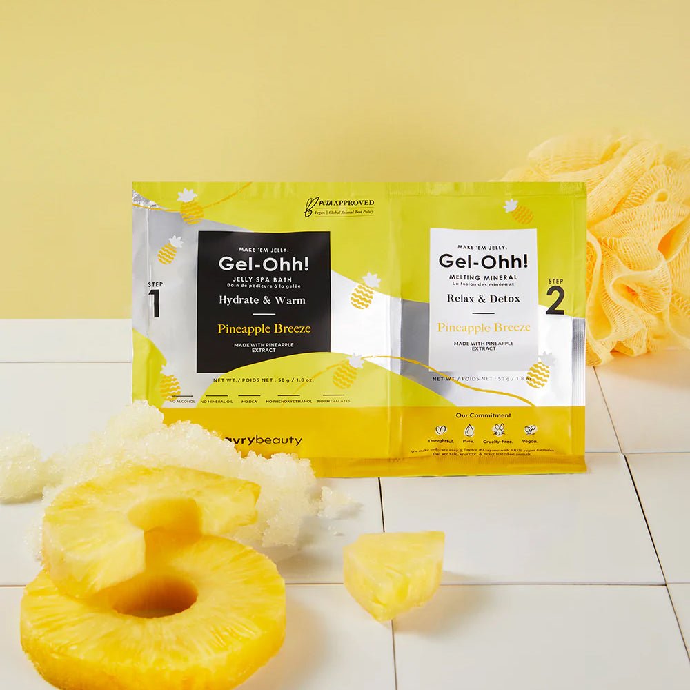AVRY BEAUTY - CASE OF 30 - Gel - Ohh! Jelly Spa Bath - Pineapple Breeze - DTK Nail Supply