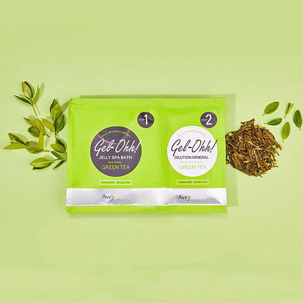 AVRY BEAUTY - Jelly Pedicure Kit - Green Tea - DTK Nail Supply