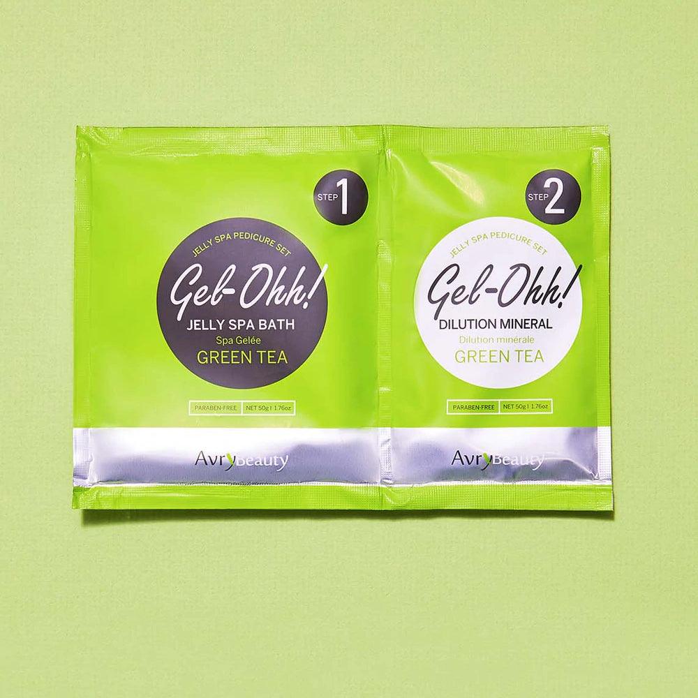 AVRY BEAUTY - Jelly Pedicure Kit - Green Tea - DTK Nail Supply