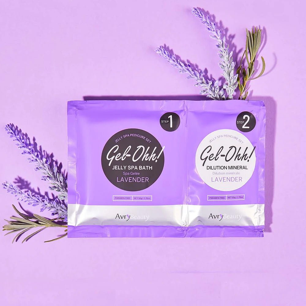AVRY BEAUTY - Jelly Pedicure Kit - Lavender - DTK Nail Supply