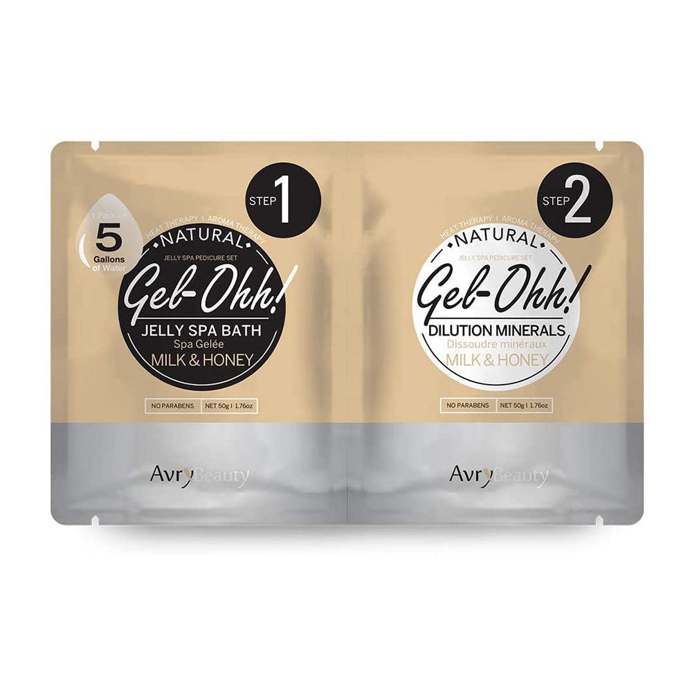 AVRY BEAUTY - Jelly Pedicure Kit - Milk & Honey - DTK Nail Supply