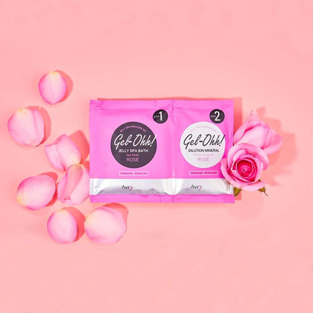 AVRY BEAUTY - Jelly Pedicure Kit - Rose - DTK Nail Supply