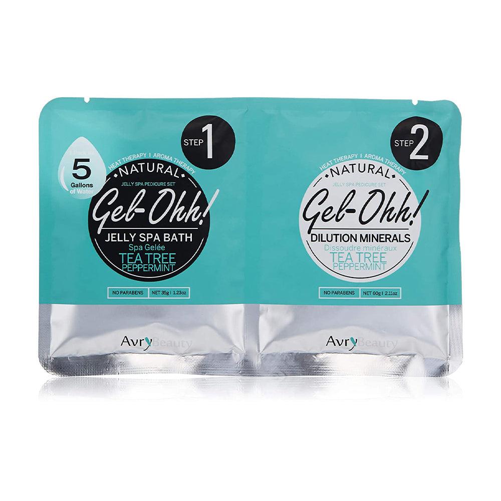 AVRY BEAUTY - Jelly Pedicure Kit - Tea Tree - DTK Nail Supply
