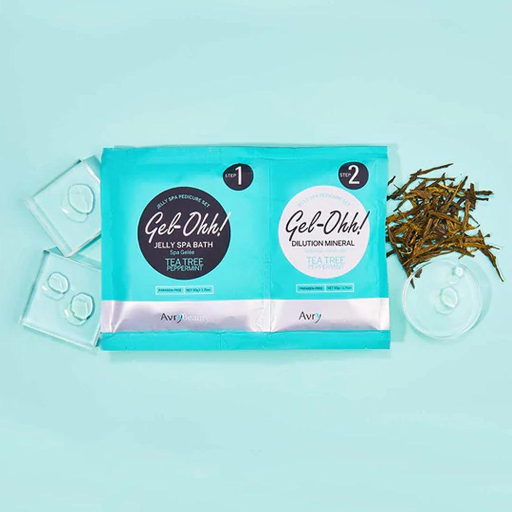 AVRY BEAUTY - Jelly Pedicure Kit - Tea Tree - DTK Nail Supply