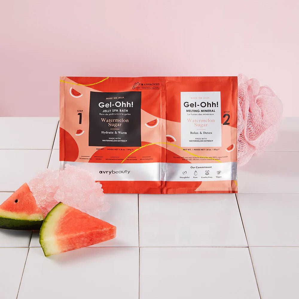 AVRY BEAUTY - Jelly Pedicure Kit - Watermelon Sugar - DTK Nail Supply