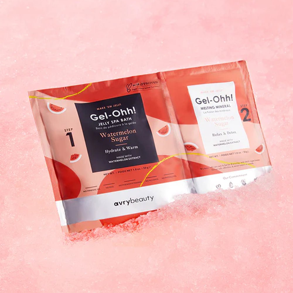 AVRY BEAUTY - Jelly Pedicure Kit - Watermelon Sugar - DTK Nail Supply