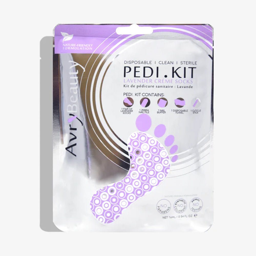 AVRY BEAUTY Pedi Kit - Lavender - DTK Nail Supply