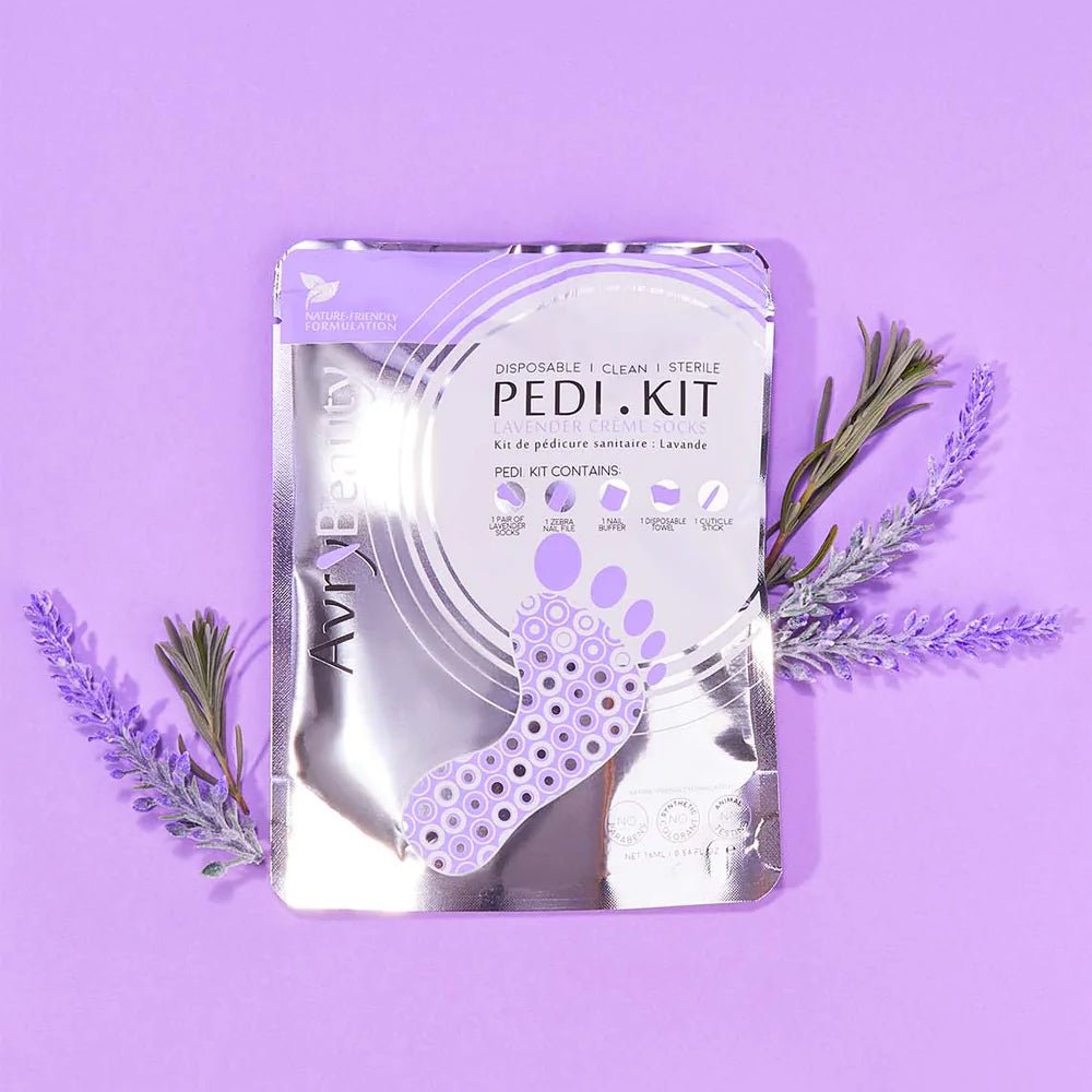 AVRY BEAUTY Pedi Kit - Lavender - DTK Nail Supply