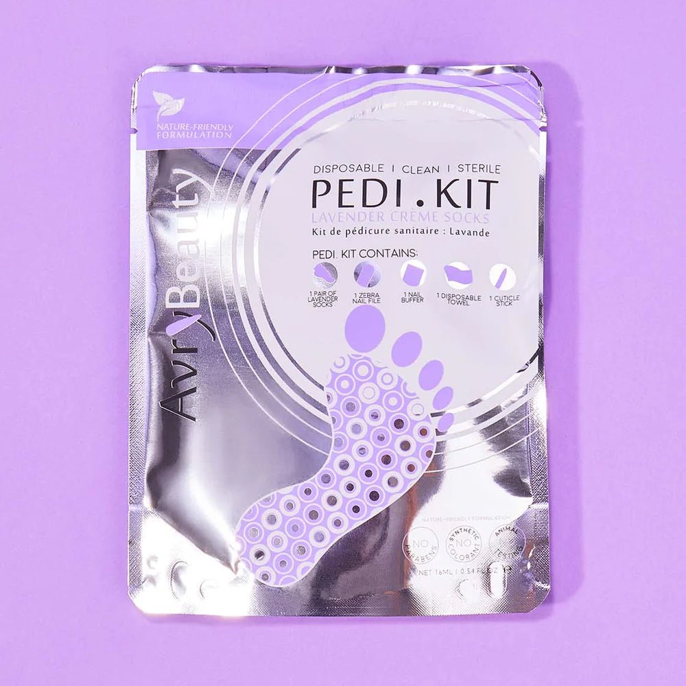 AVRY BEAUTY Pedi Kit - Lavender - DTK Nail Supply
