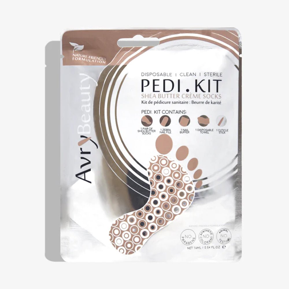 AVRY BEAUTY Pedi Kit - Shea Butter - DTK Nail Supply