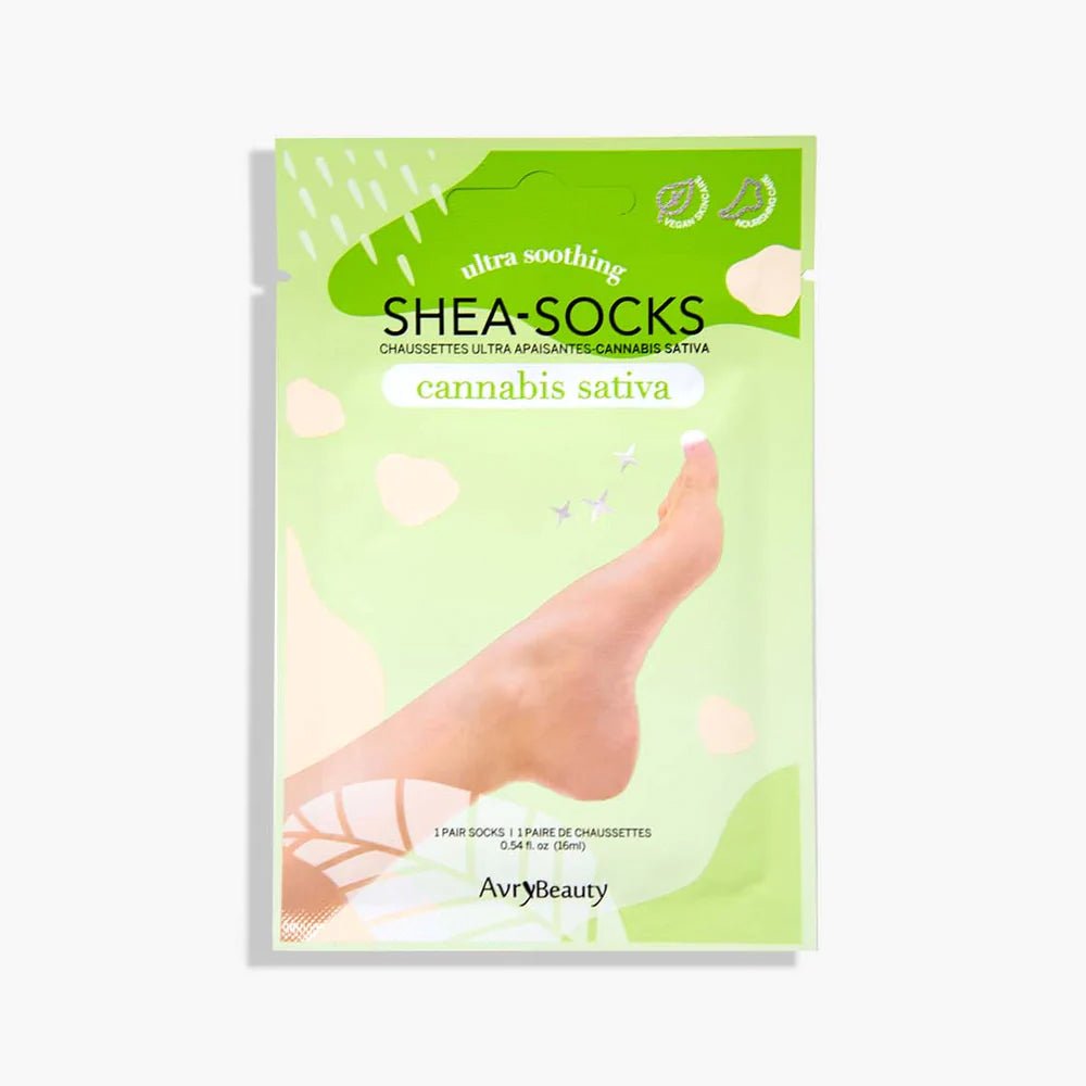 AVRY BEAUTY Shea Socks - Cannabis Sativa - DTK Nail Supply