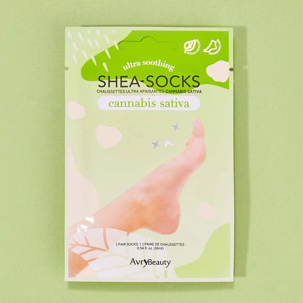 AVRY BEAUTY Shea Socks - Cannabis Sativa - DTK Nail Supply