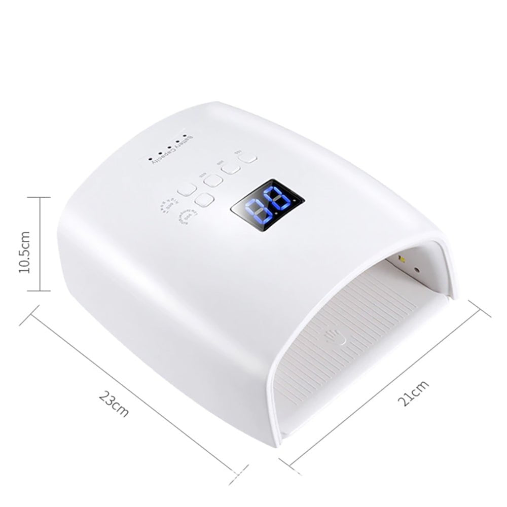 Beauty Cordless LEDUV Rechargeable Nail Lamp 48 Watts - DTK Nail Supply